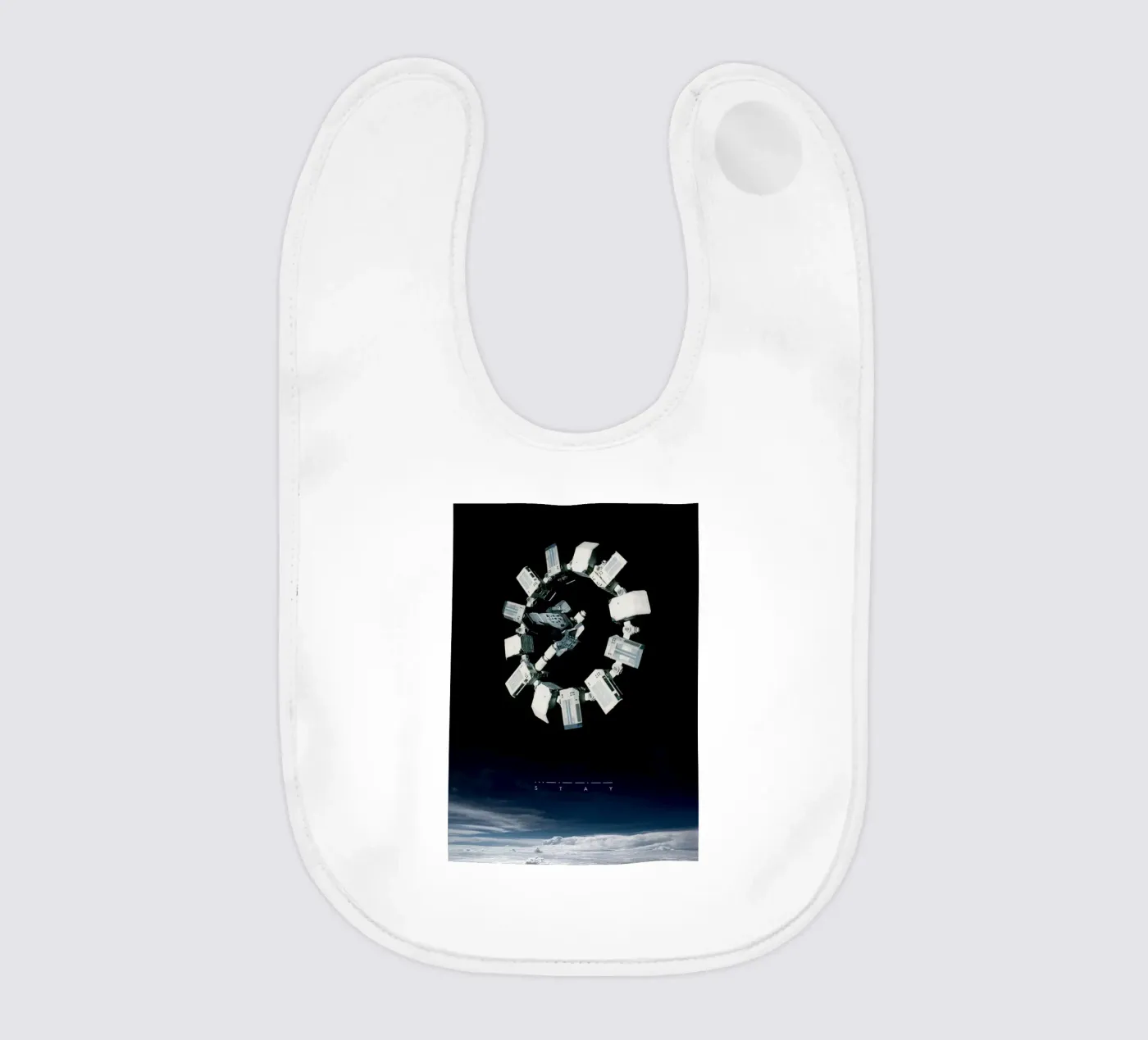 Interstellar 03 baby bib by nabakumov