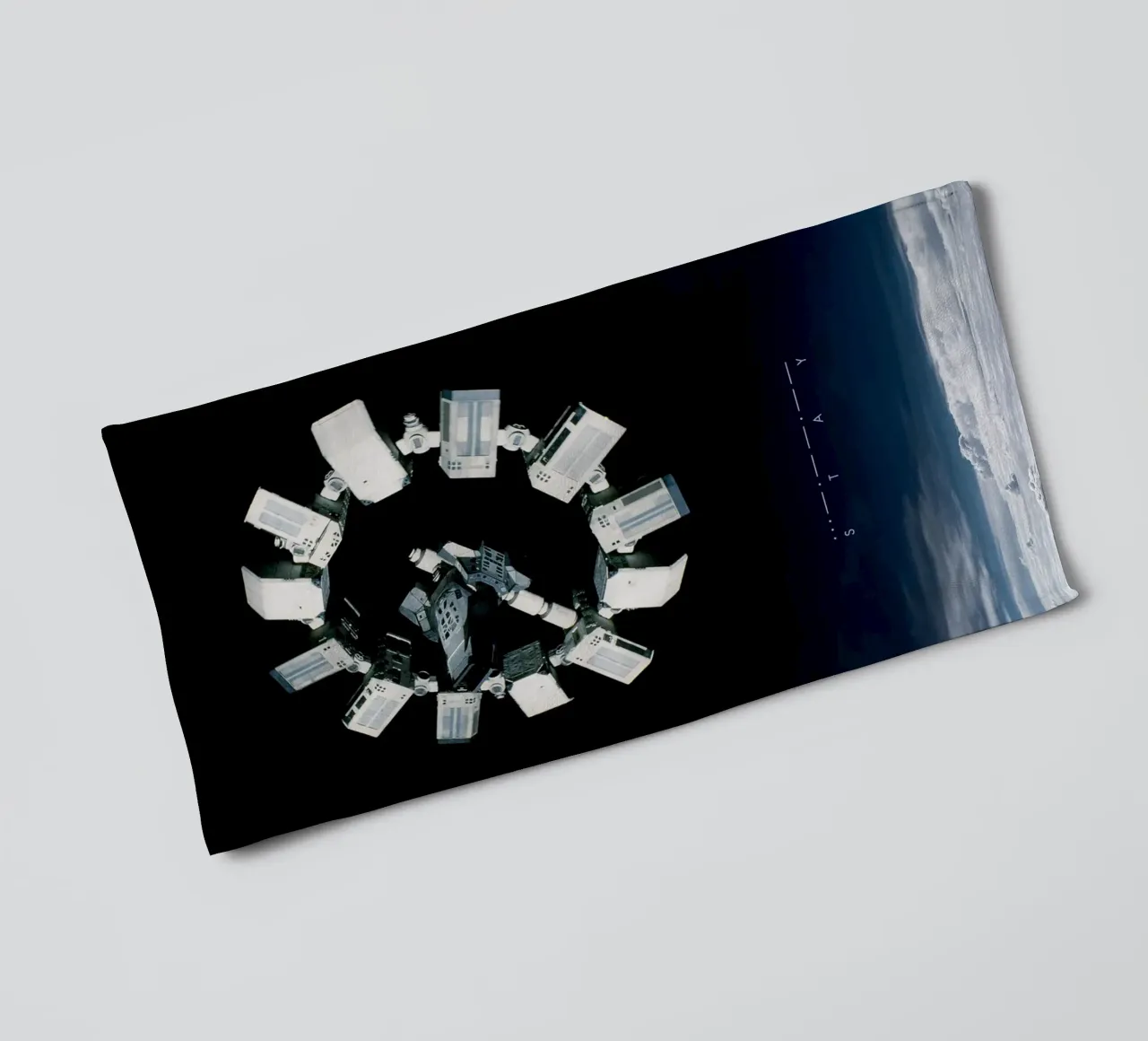 Interstellar 03 asciugamano da bagno da nabakumov