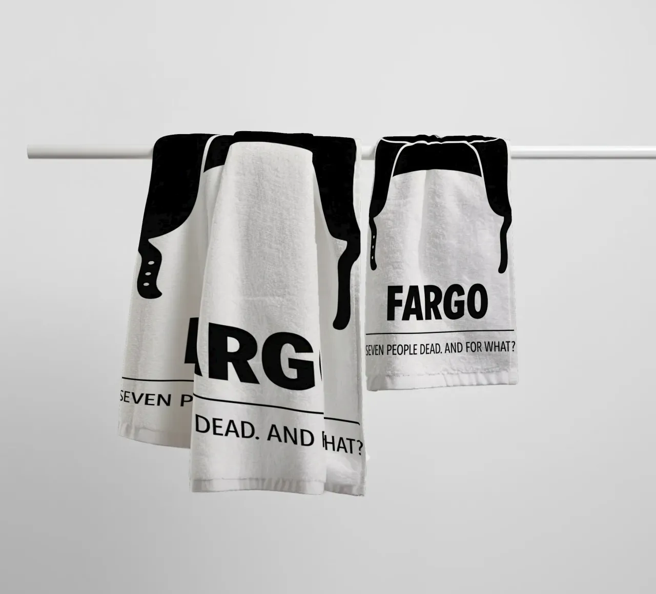 Fargo Print asciugamano da bagno da MoviesArt