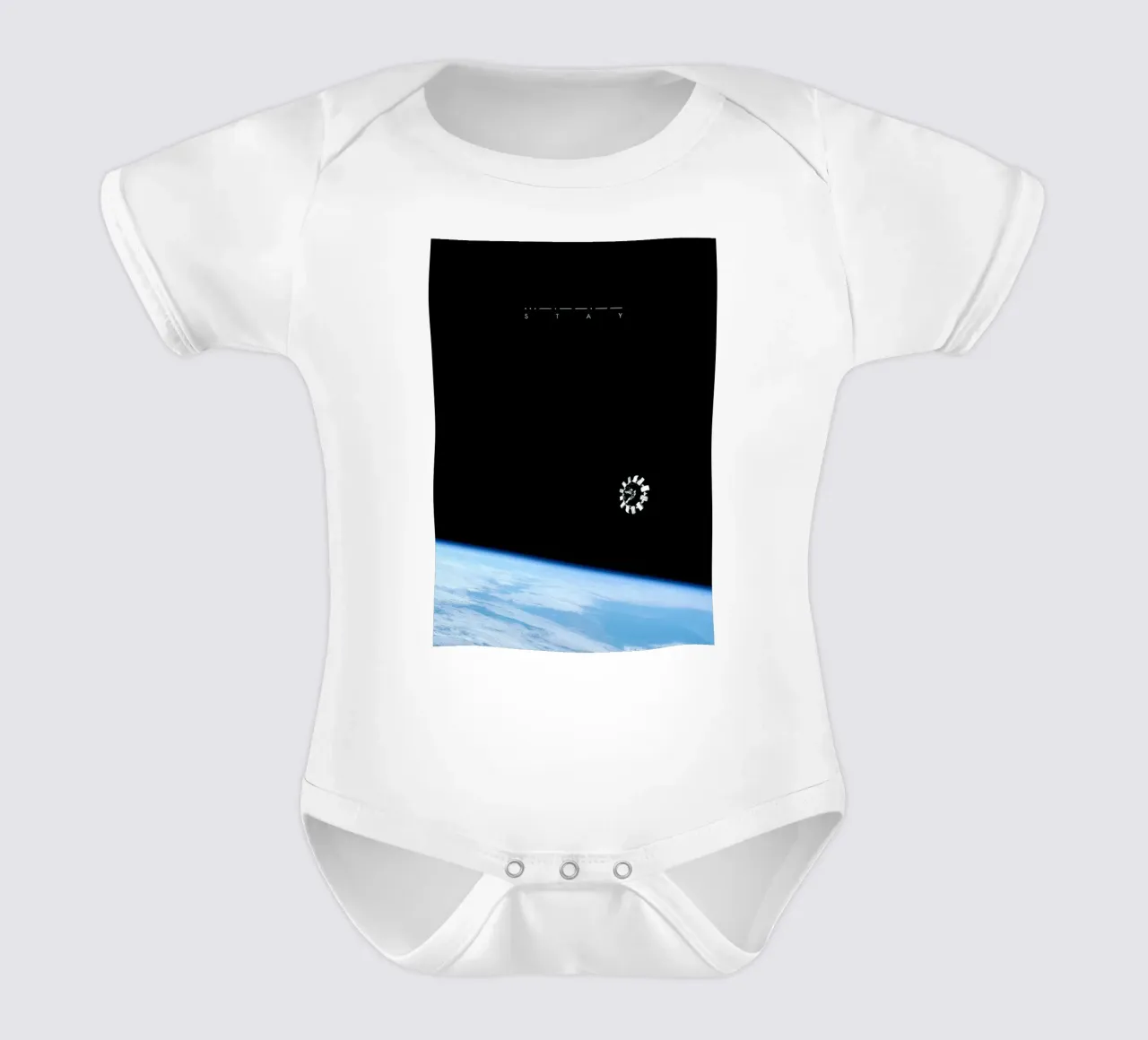 Interstellar 04 body neonato maniche corte da nabakumov