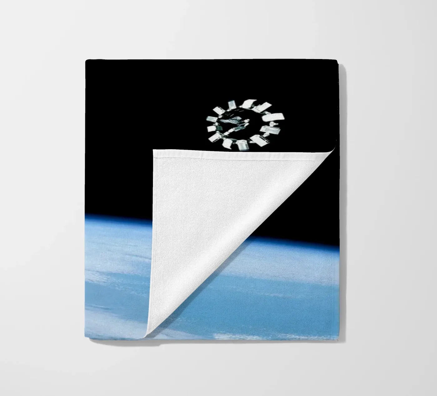 Interstellar 04 beach towel by nabakumov