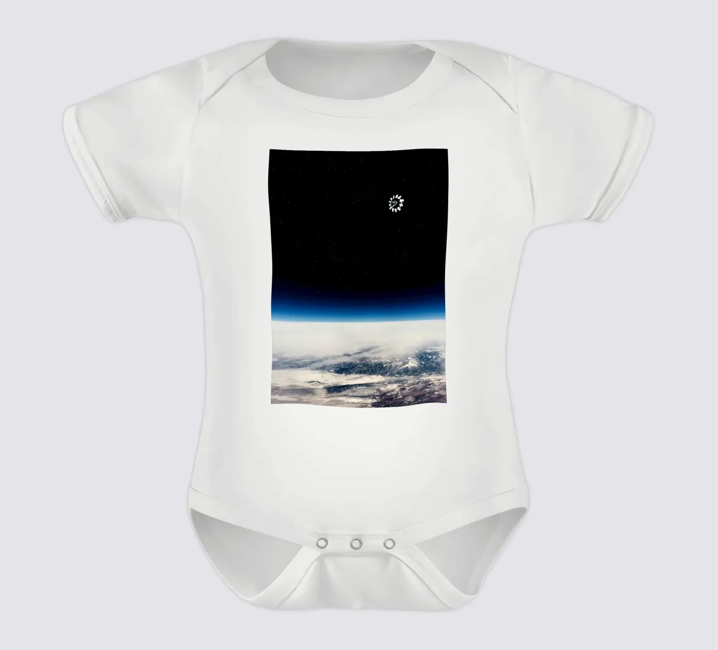 Interstellar 05 short-sleeve baby romper by nabakumov