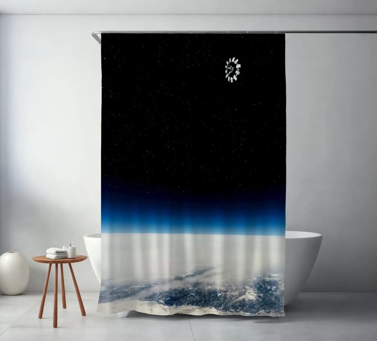 Interstellar 05 Duschvorhang von nabakumov