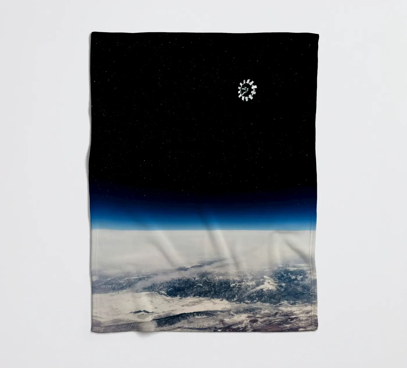 Interstellar 05 fleece blanket by nabakumov