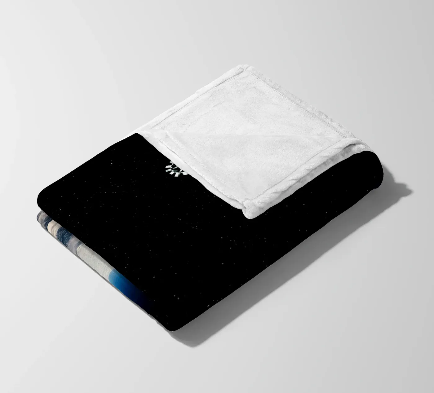 Interstellar 05 fleece blanket by nabakumov