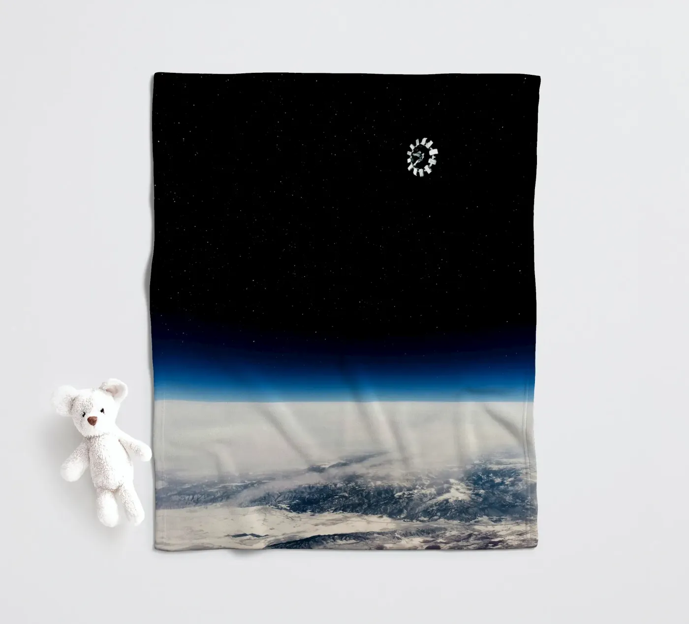 Interstellar 05 fleece blanket by nabakumov