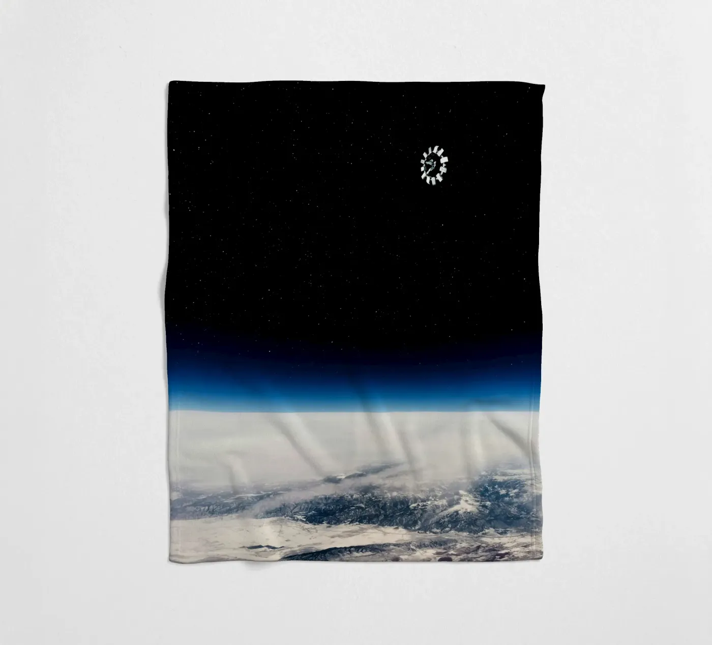 Interstellar 05 fleece blanket by nabakumov