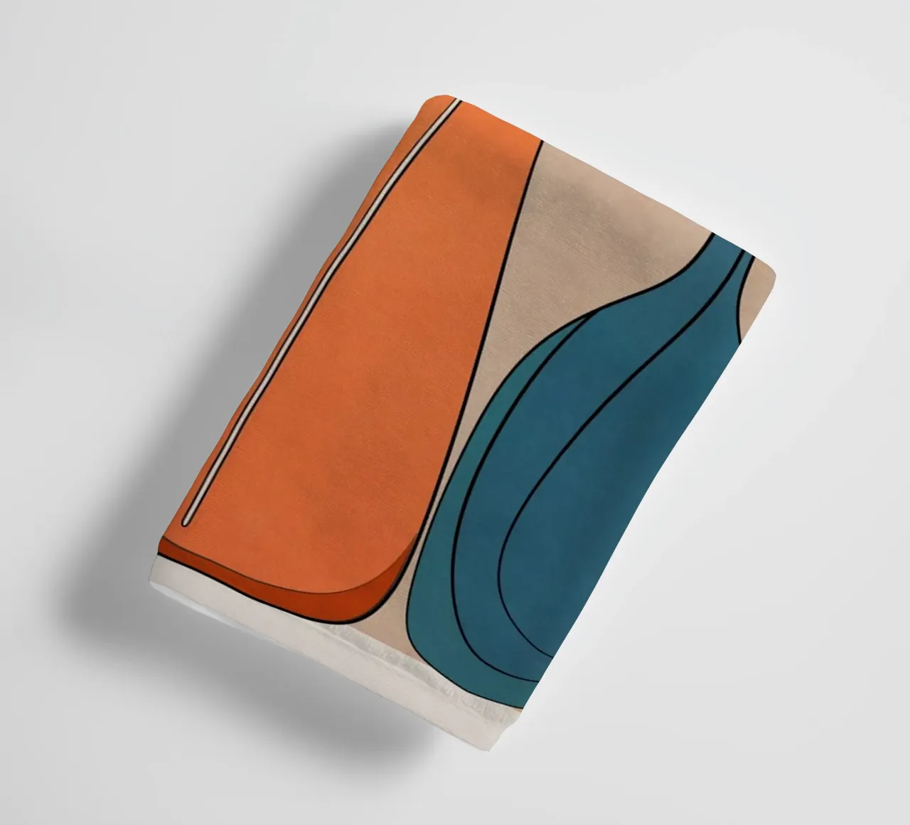 Modern Minimalist Abstract Vases 1 asciugamano da bagno da Nadjaa