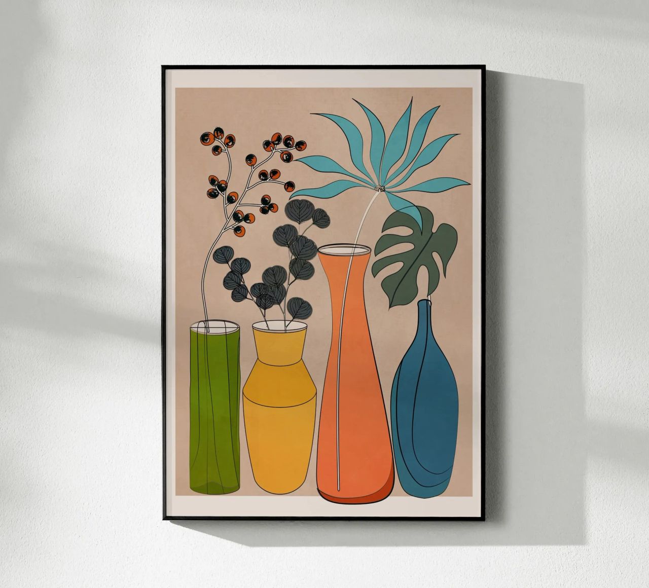 Modern Minimalist Abstract Vases 1 plexiglass da Nadjaa