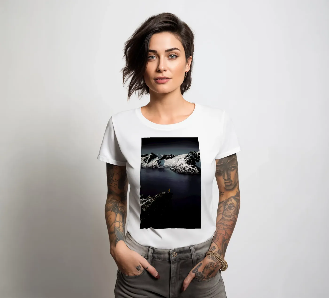 Diving Point t-shirt da donna da EyeEm Mobile GmbH