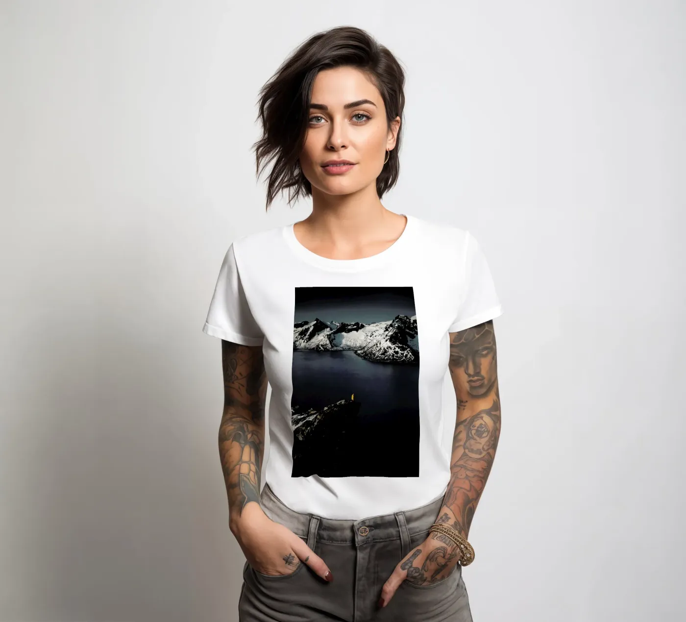 Diving Point t-shirt da donna da EyeEm Mobile GmbH