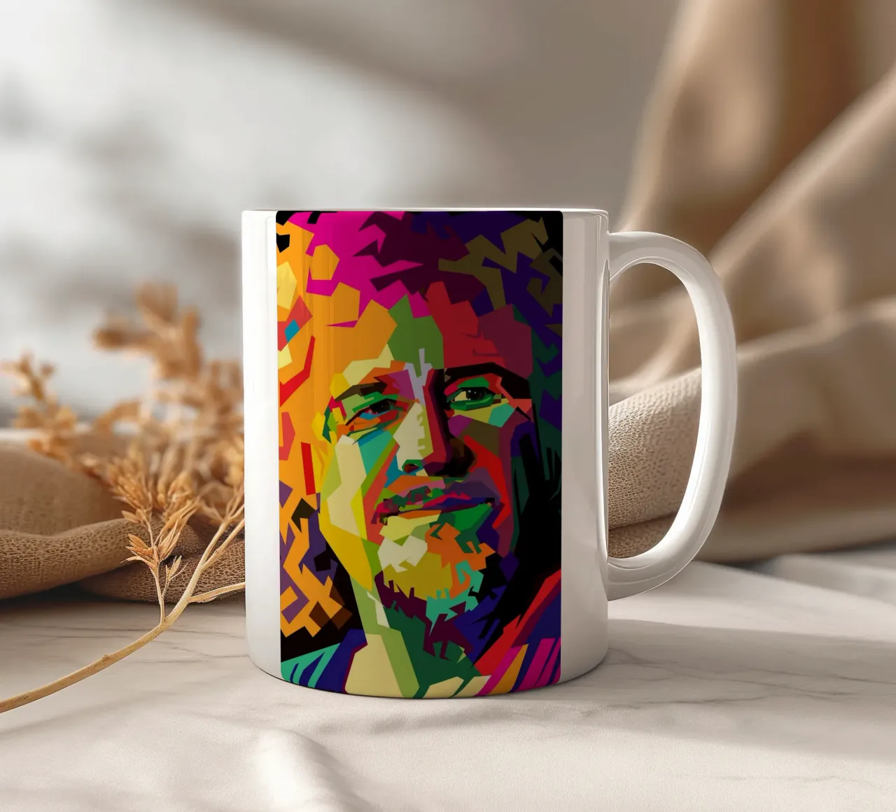 Sammy Hagar cantante hard rock WPAP Trending Now tazza in ceramica da Artkreator