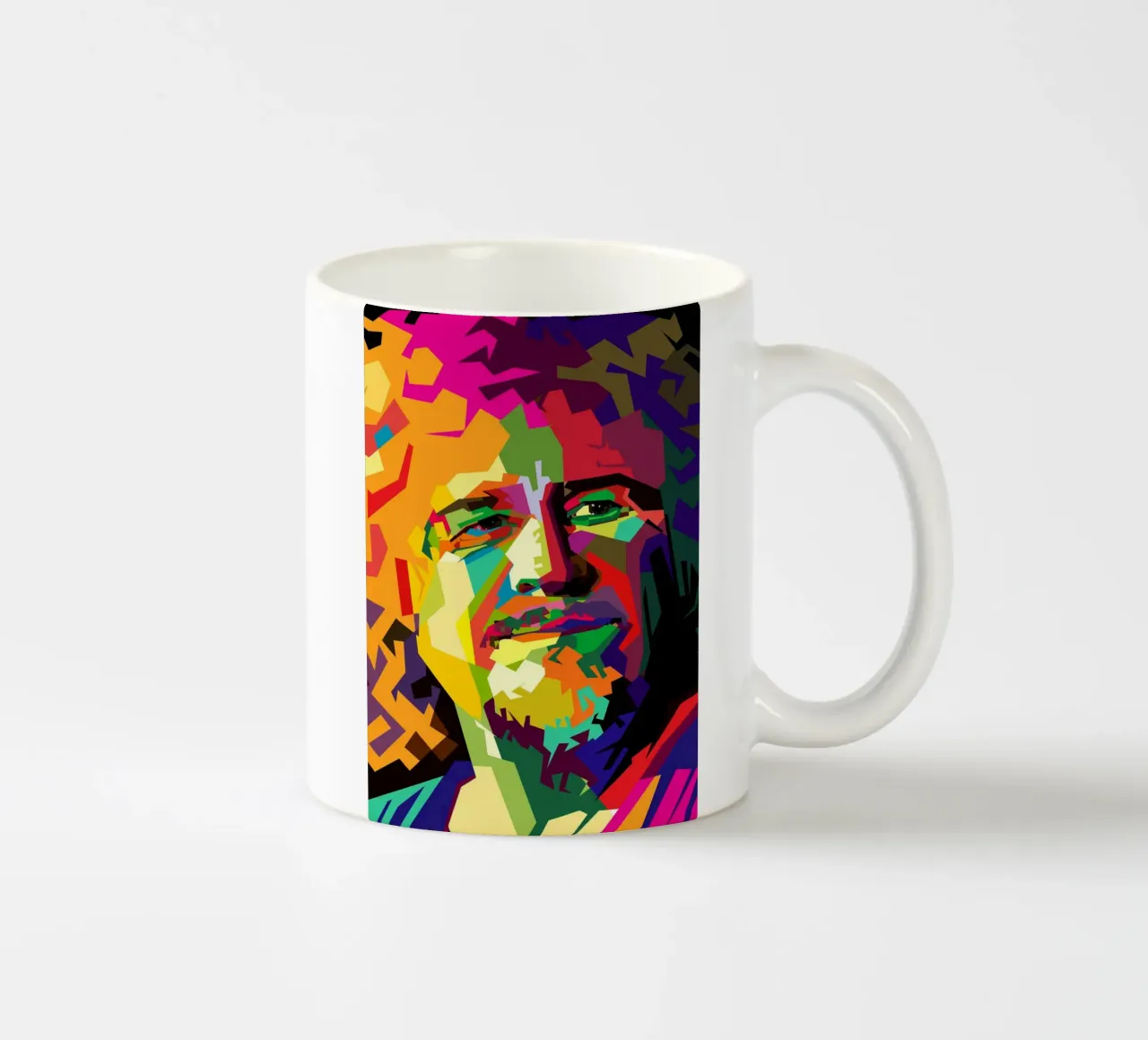 Sammy Hagar cantante hard rock WPAP Trending Now tazza in ceramica da Artkreator