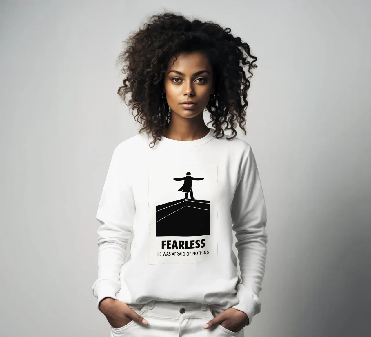 Fearless Print felpa da MoviesArt