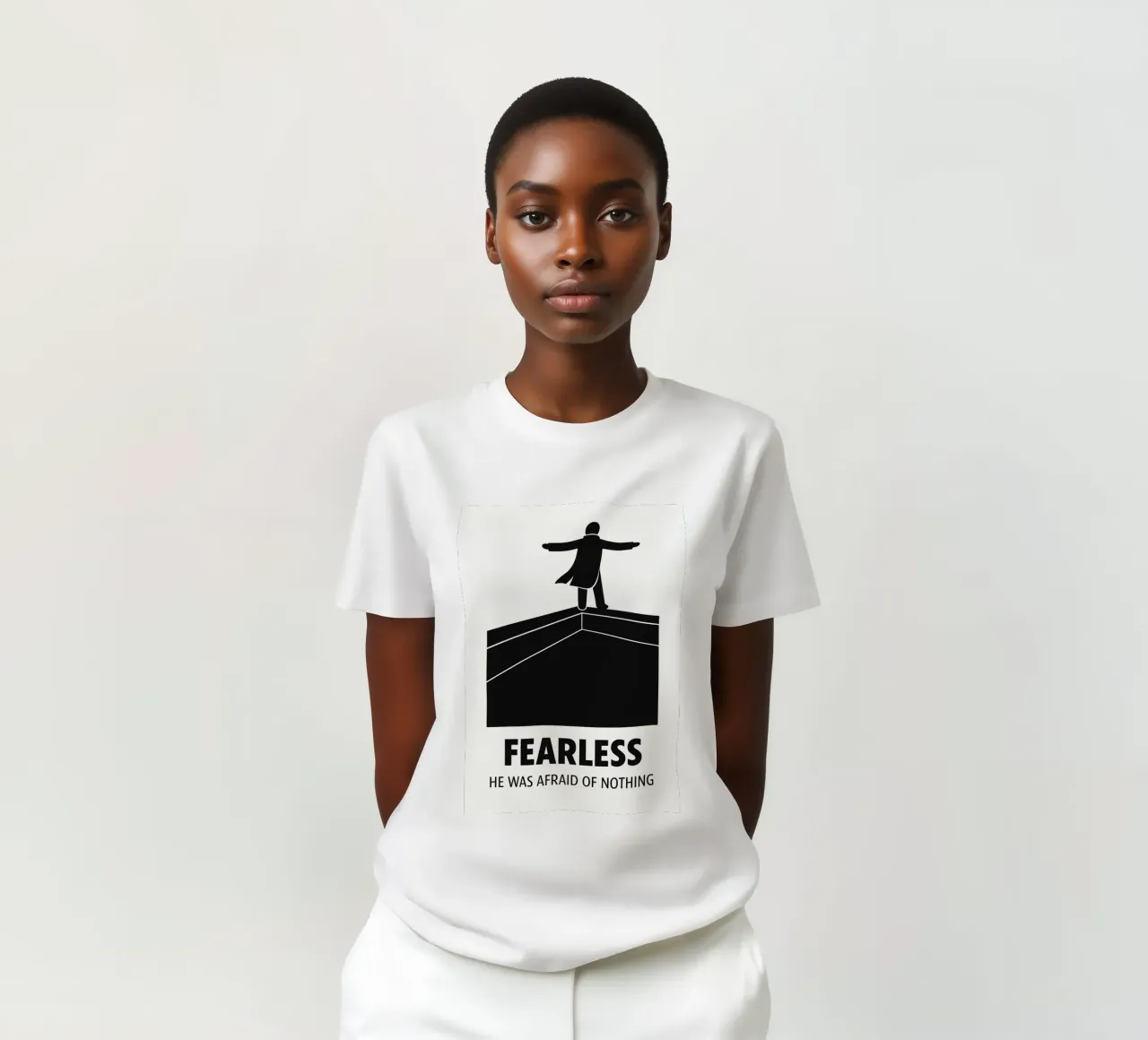 Fearless Print t-shirt da MoviesArt