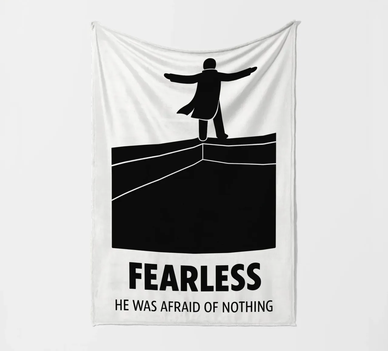 Fearless Print coperta in pile da MoviesArt