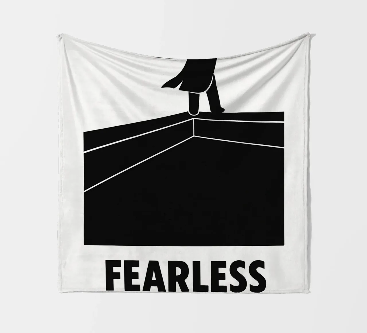 Fearless Print coperta in pile da MoviesArt