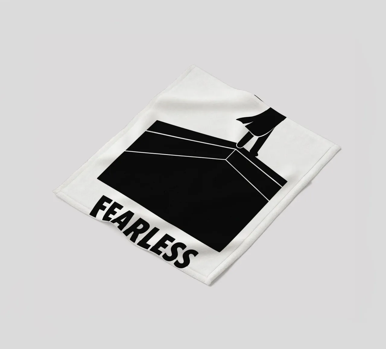 Fearless Print coperta in pile da MoviesArt