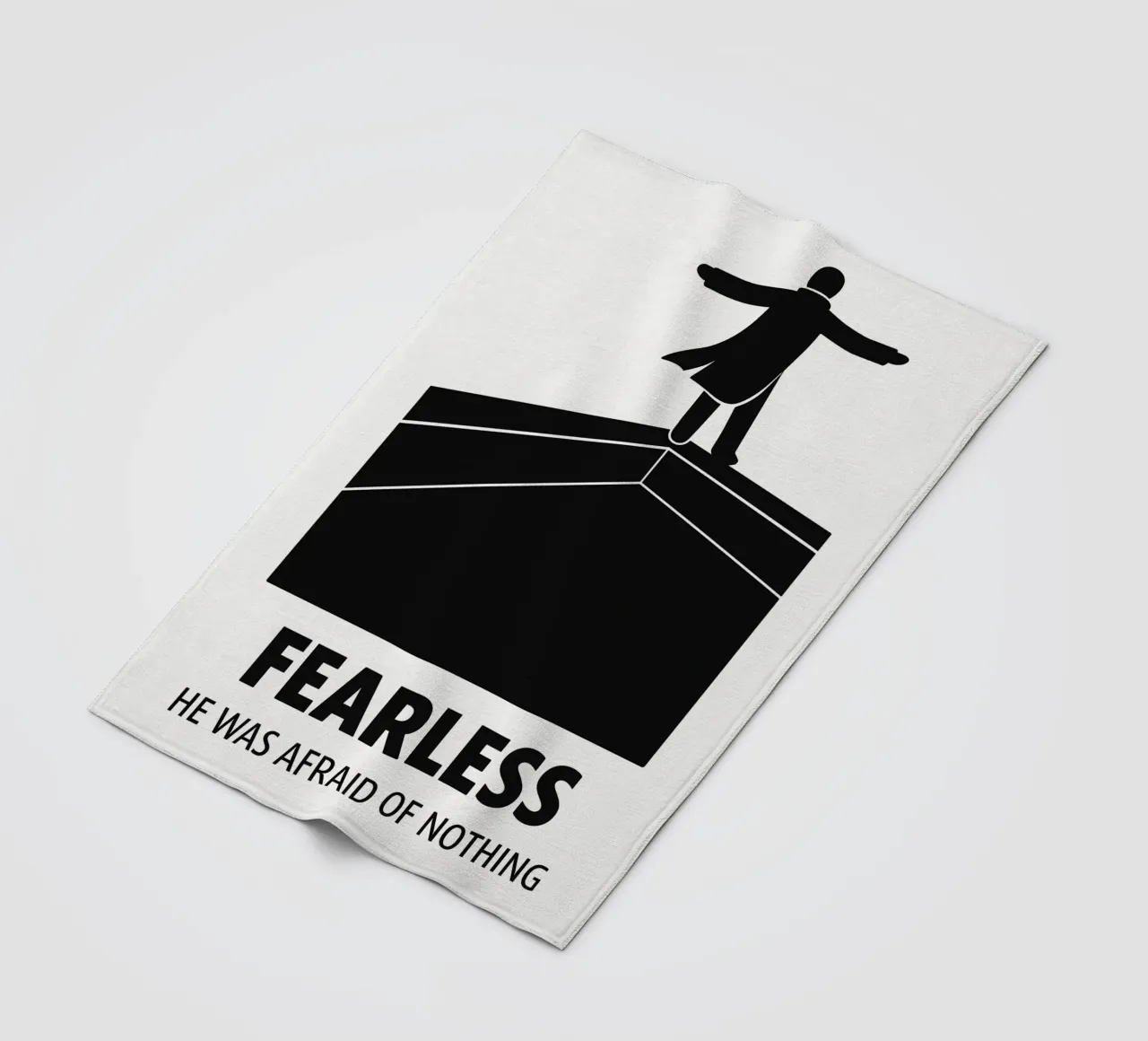Fearless Print coperta in pile da MoviesArt