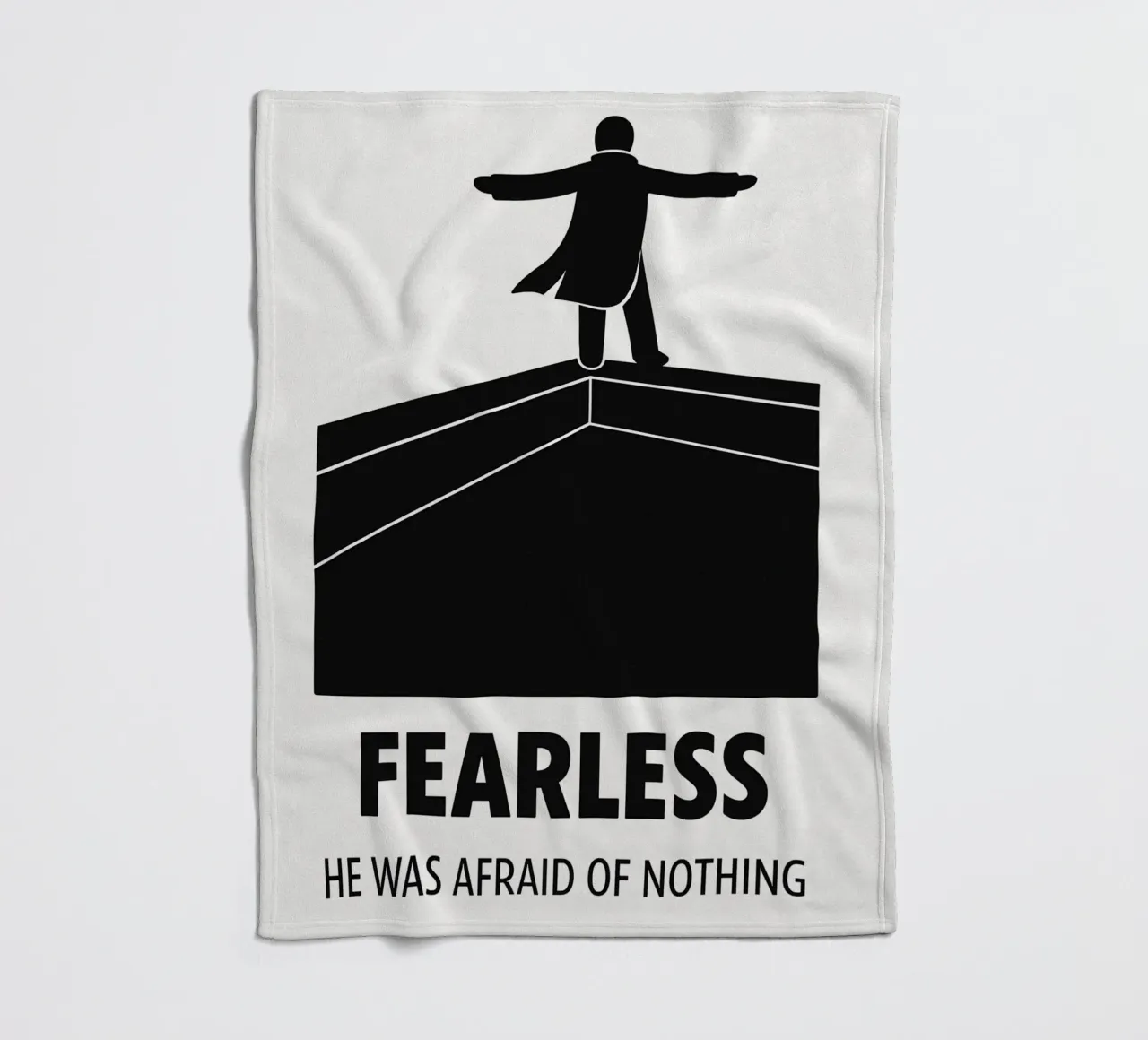 Fearless Print coperta in pile da MoviesArt