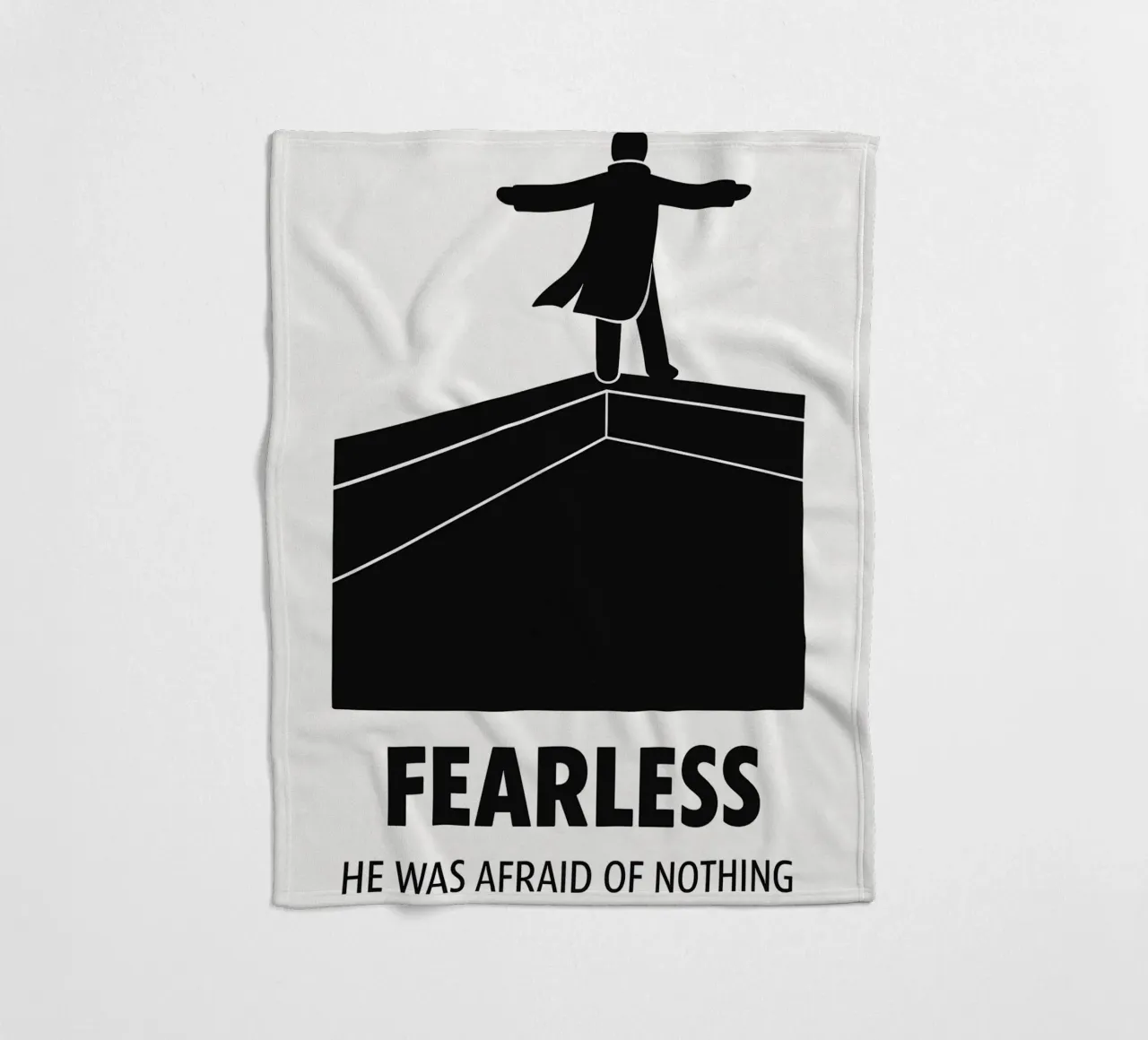 Fearless Print coperta in pile da MoviesArt