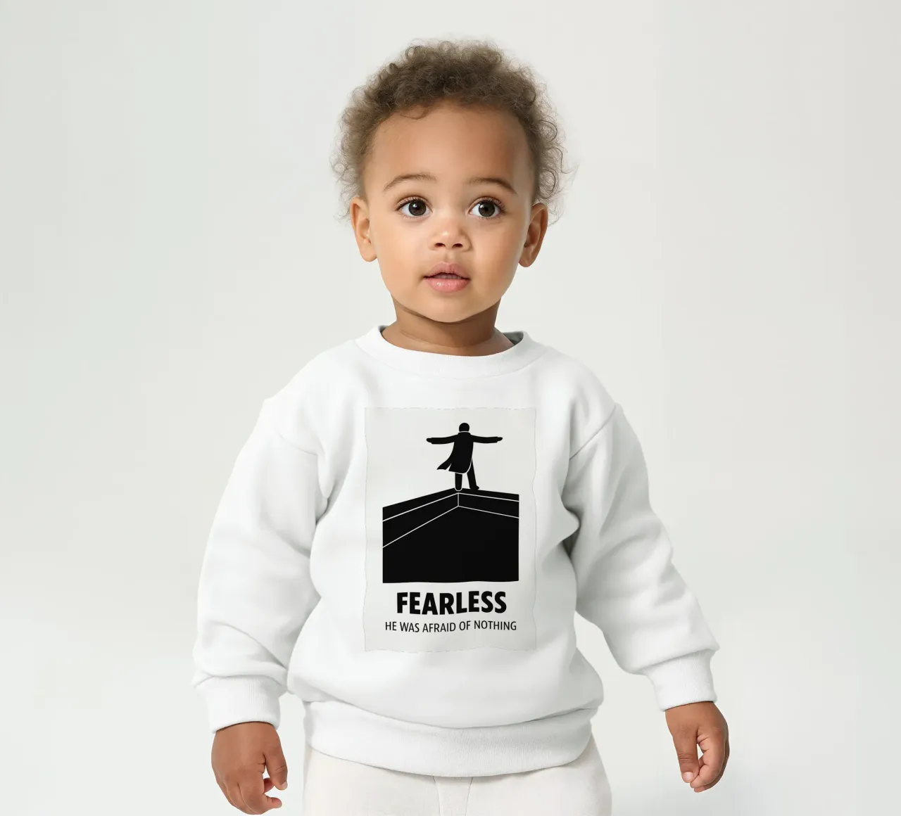 Fearless Print felpa neonato da MoviesArt