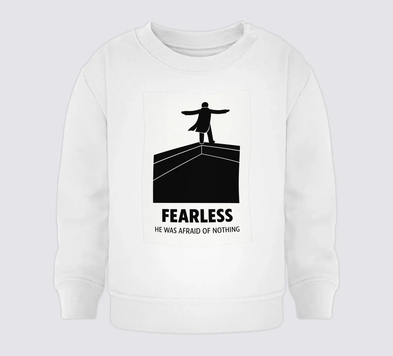 Fearless Print felpa neonato da MoviesArt