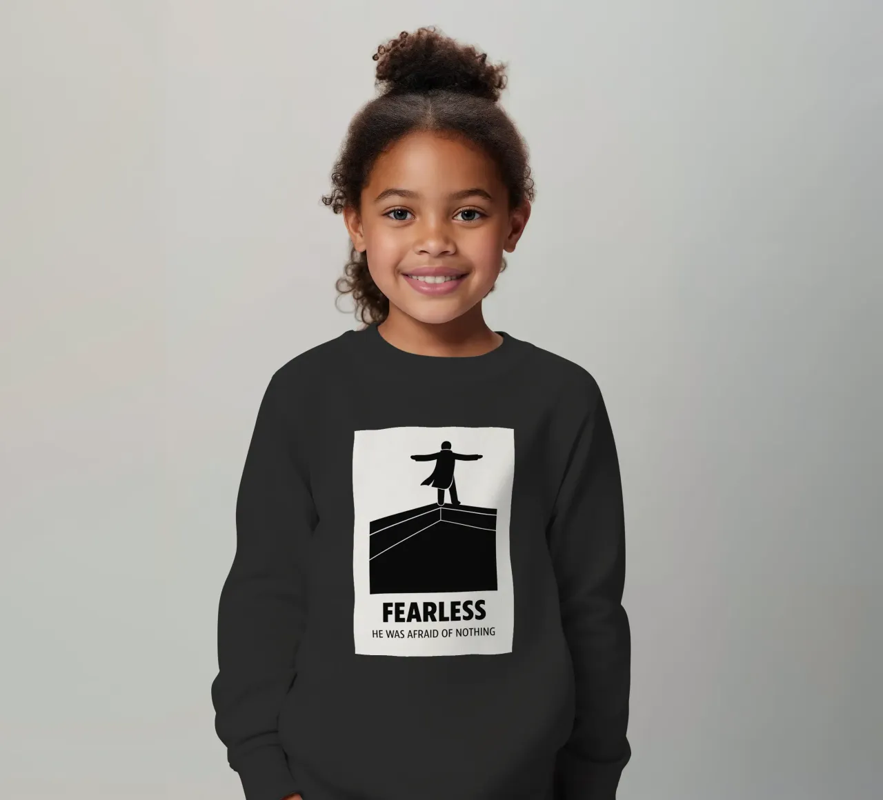Fearless Print felpa bambino da MoviesArt