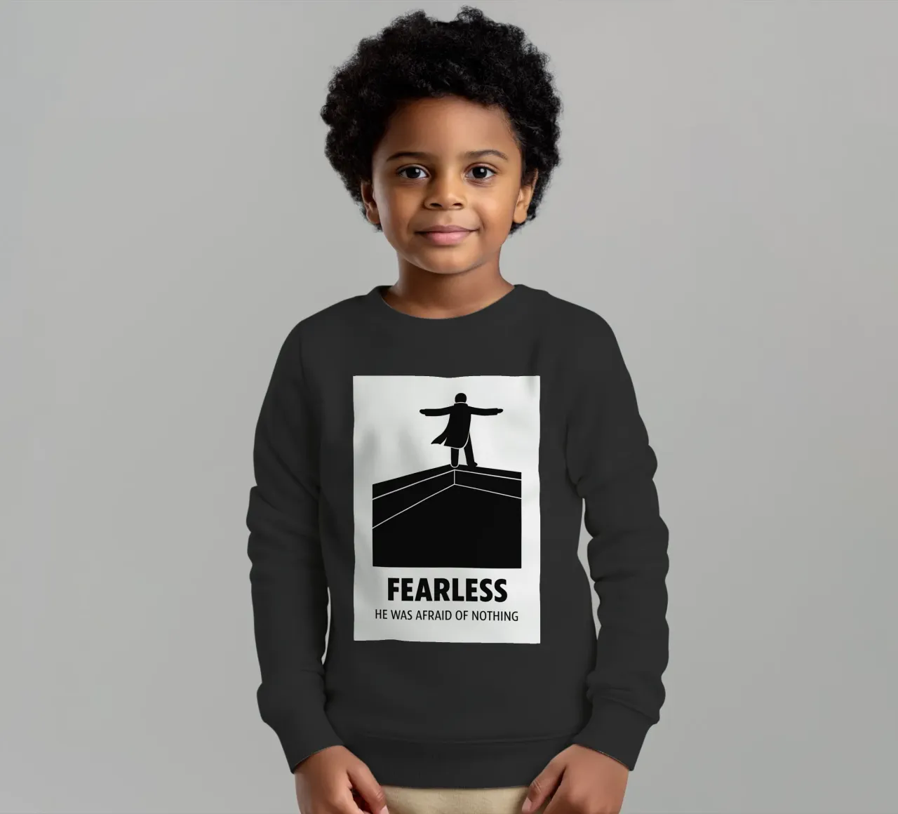 Fearless Print felpa bambino da MoviesArt