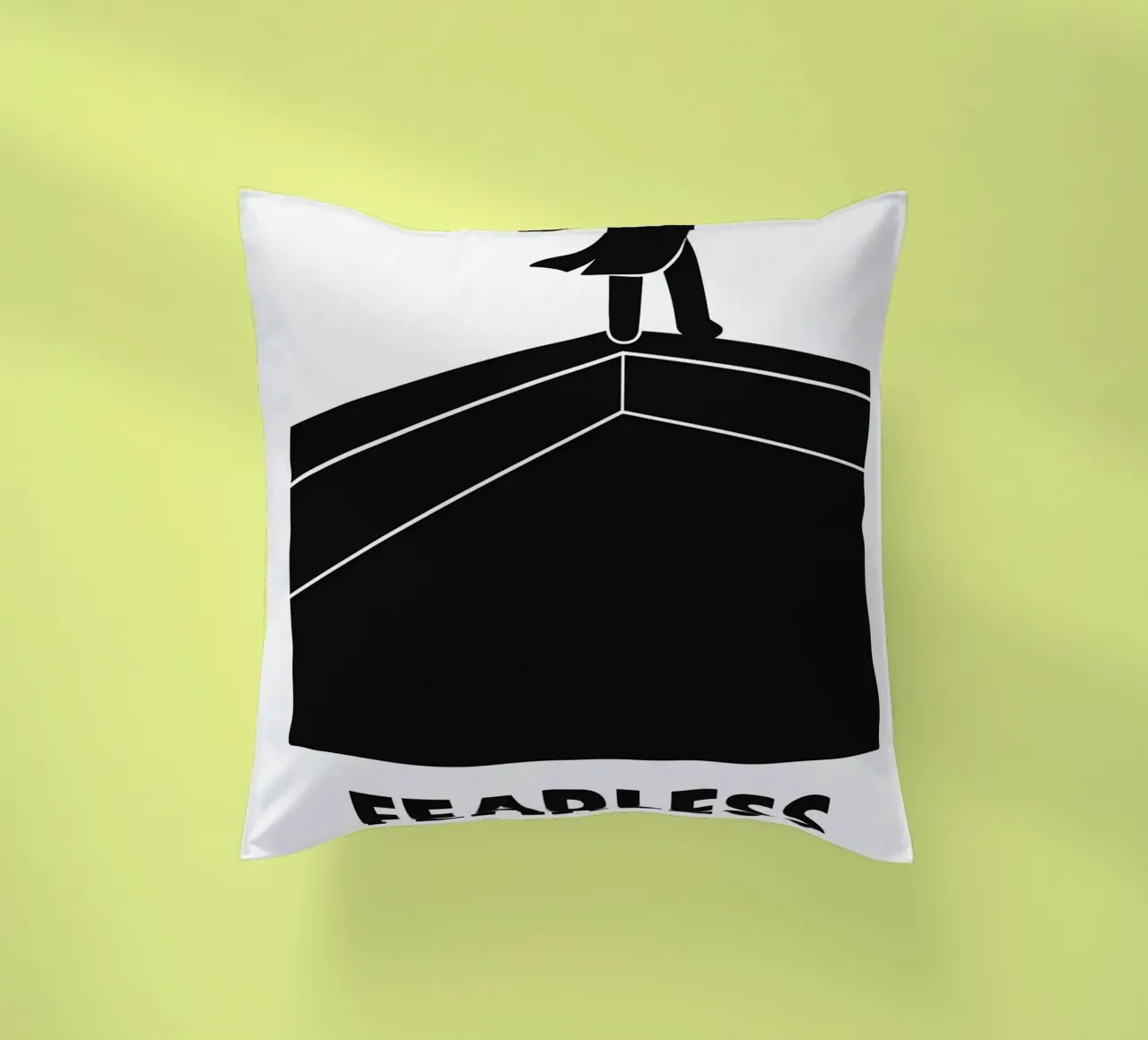 Fearless Print cuscino da MoviesArt