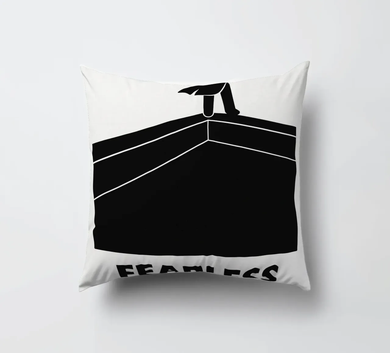 Fearless Print cuscino da MoviesArt