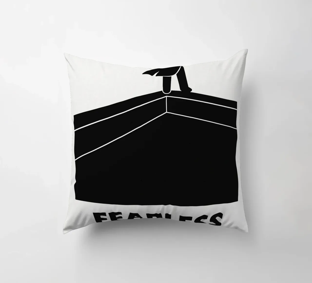 Fearless Print cuscino da MoviesArt