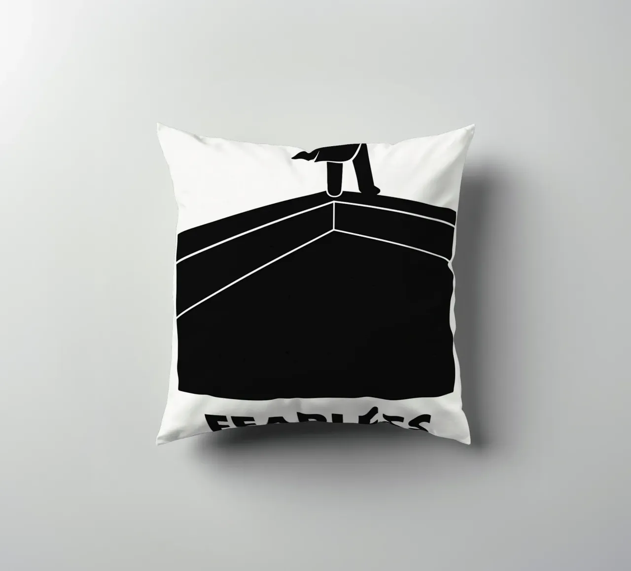 Fearless Print cuscino da MoviesArt