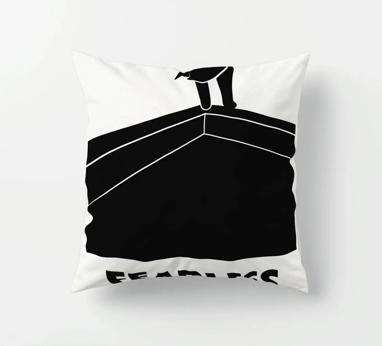 Fearless Print cuscino da MoviesArt