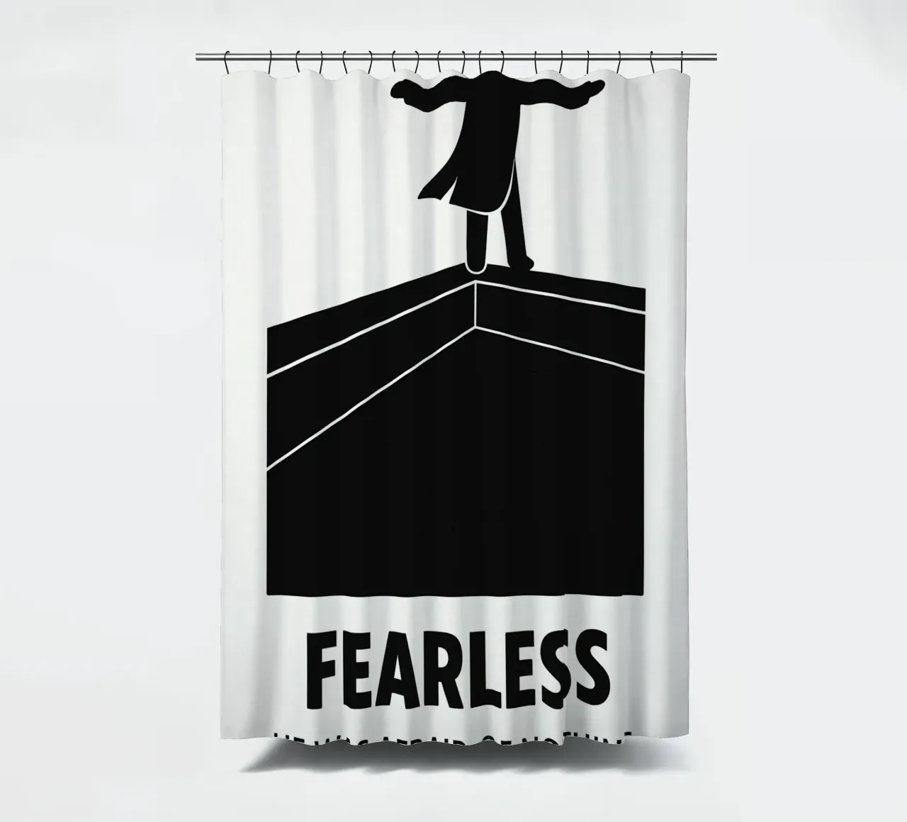Fearless Print tenda da doccia da MoviesArt