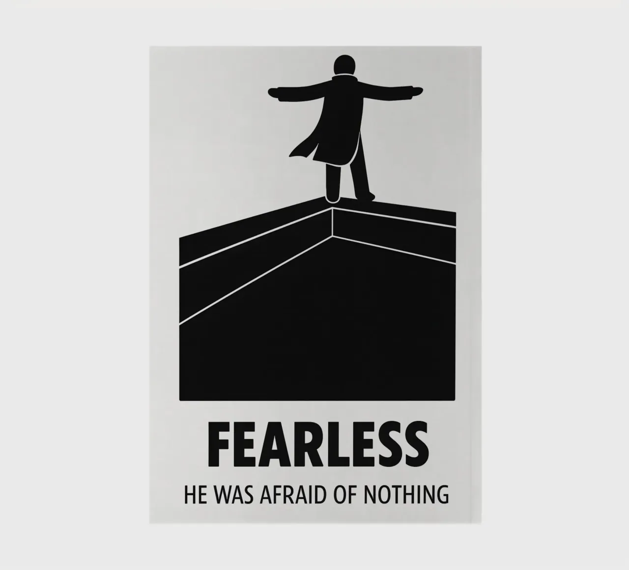 Fearless Print carnet de notes de MoviesArt