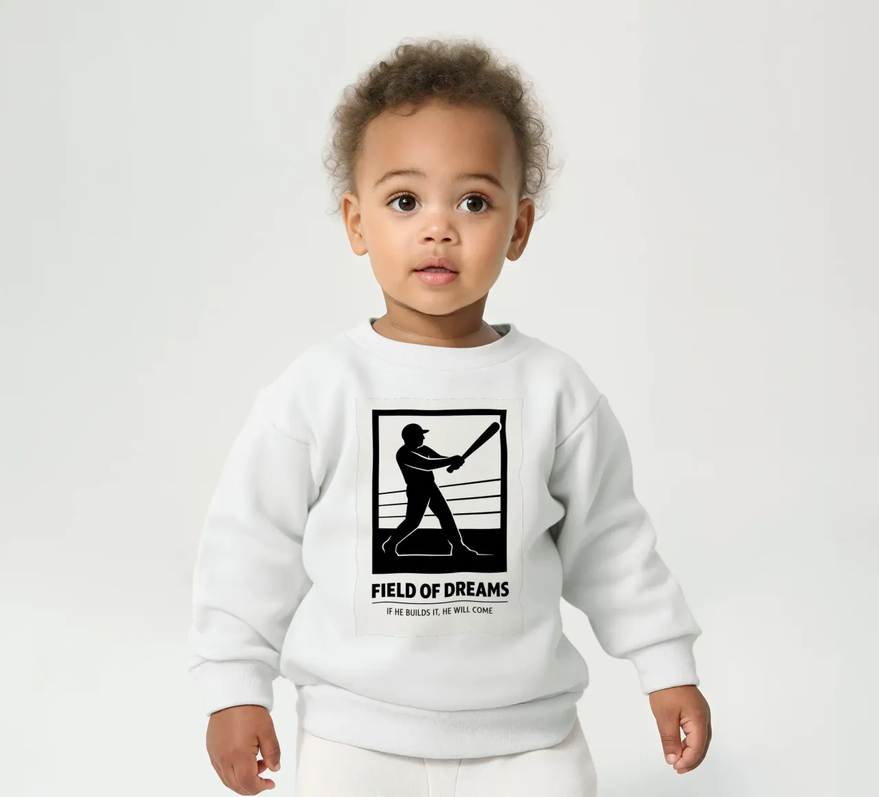 Field Of Dreams Print felpa neonato da MoviesArt