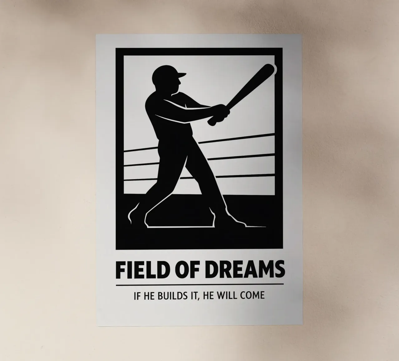Field Of Dreams Print pellicola backlit da MoviesArt