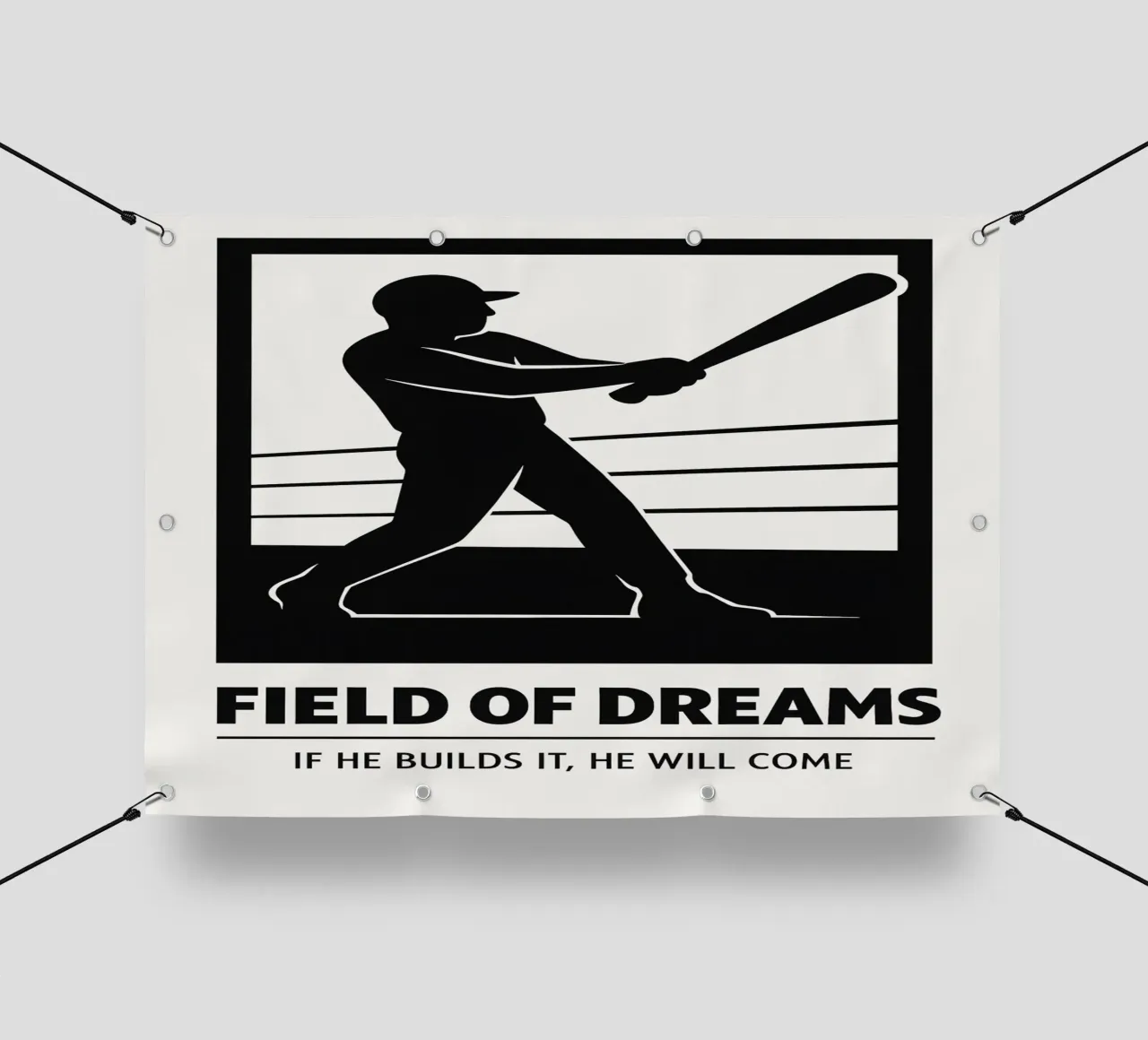 Field Of Dreams Print telo in pvc da MoviesArt