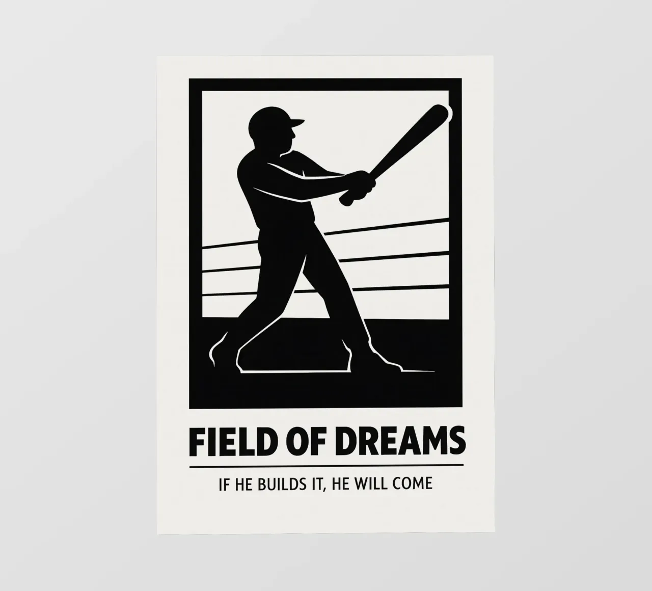 Field Of Dreams Print telo in pvc da MoviesArt