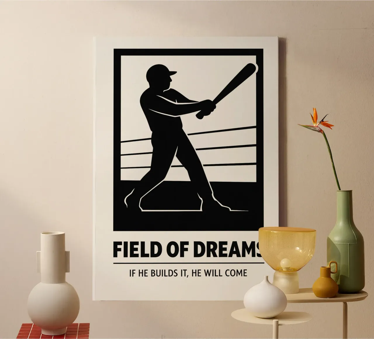 Field Of Dreams Print tela da MoviesArt