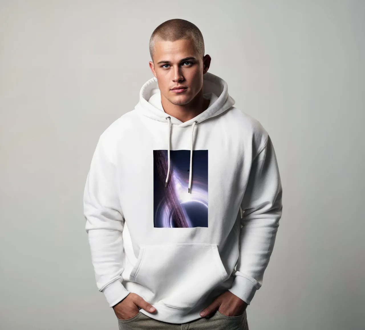 Interstellar 07 felpa con cappuccio da nabakumov