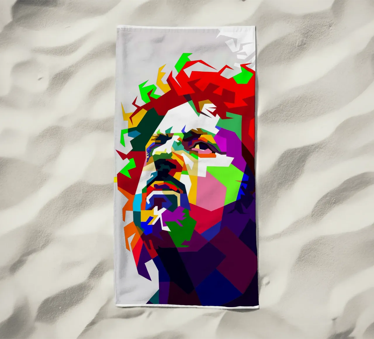 Steve Lukather Chitarrista Cantante WPAP Trending Now telo mare da Artkreator