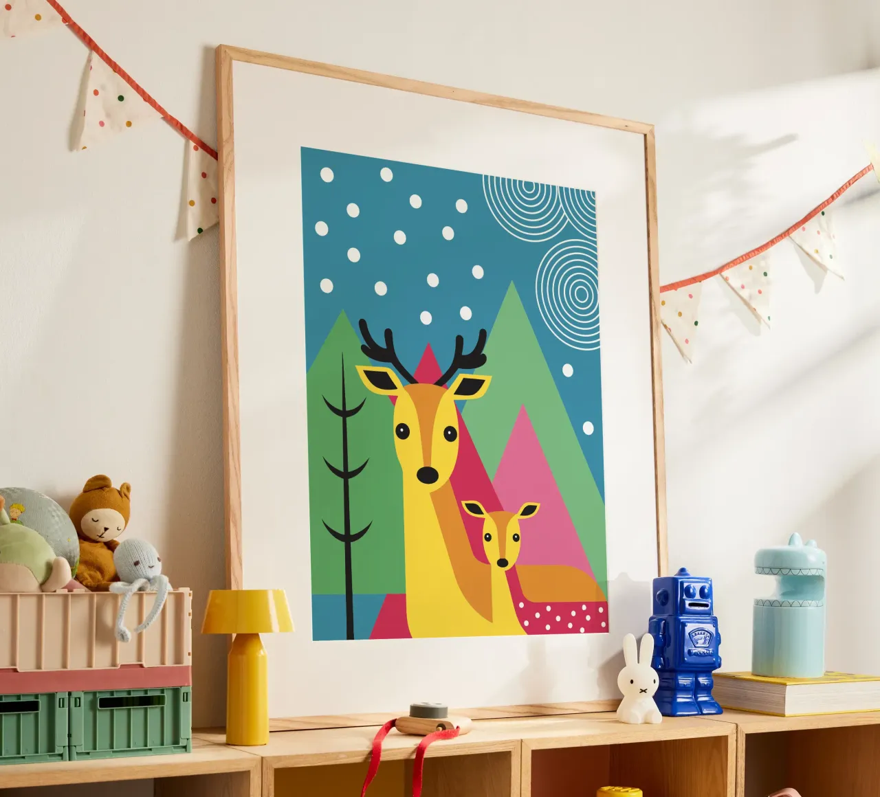 Two Deer poster da LOOK DIFFERENT