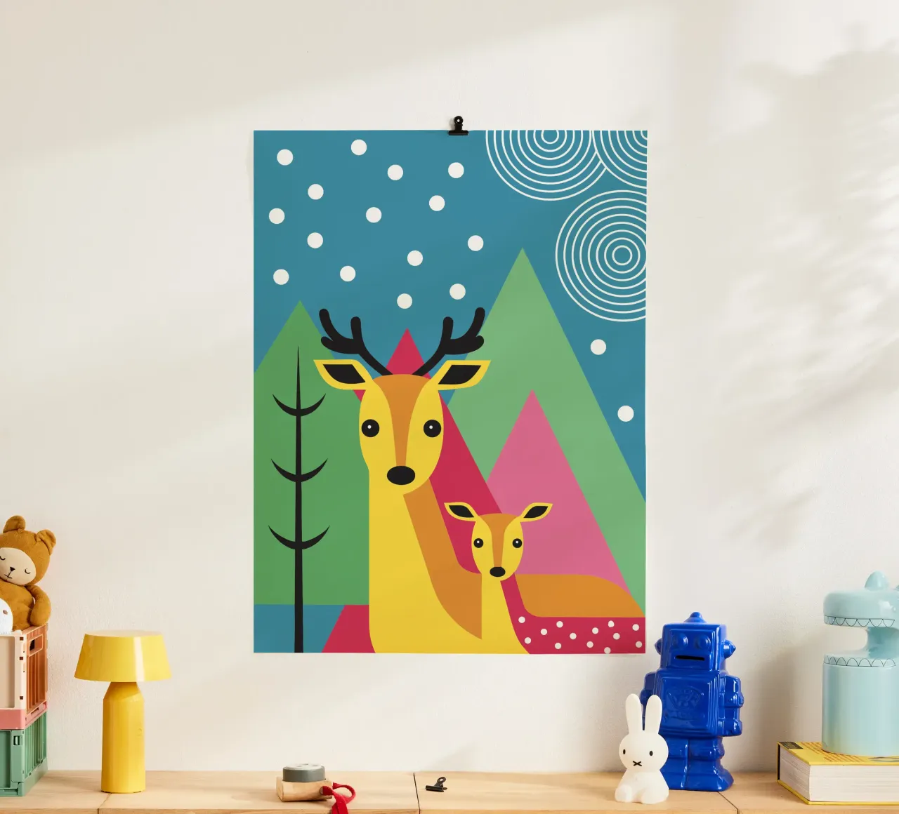 Two Deer poster da LOOK DIFFERENT