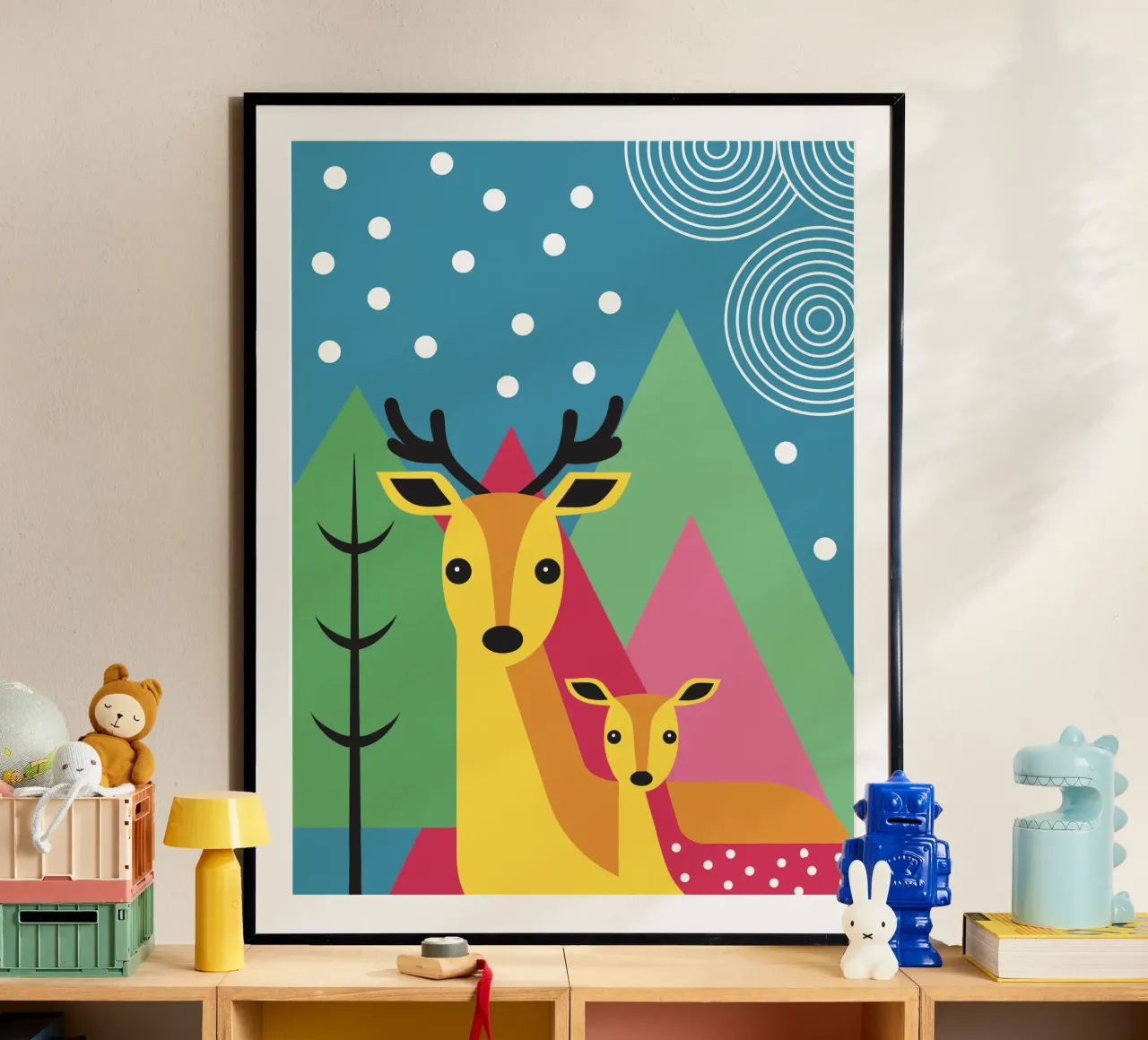 Two Deer poster da LOOK DIFFERENT