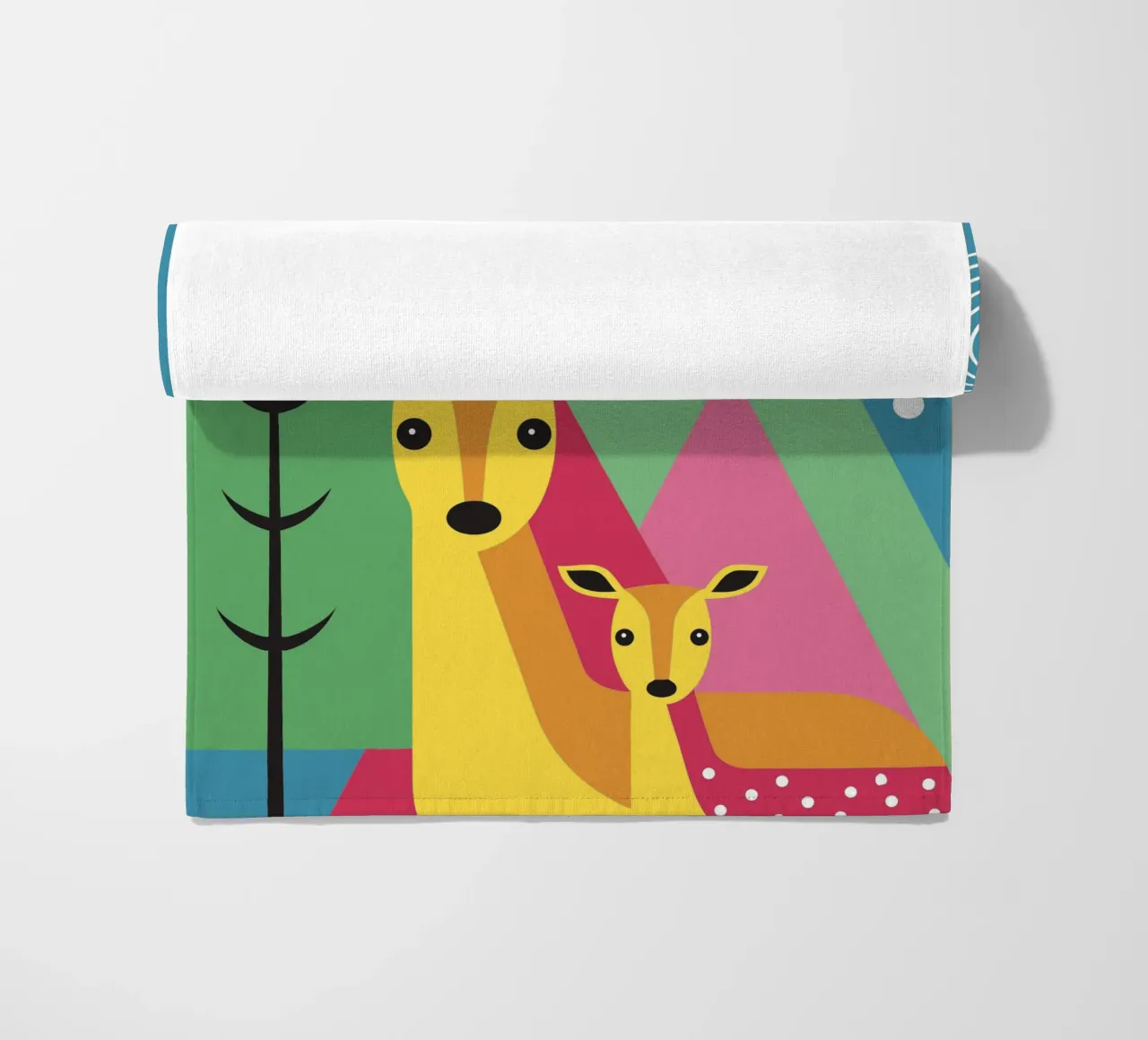 Due cervi telo mare da LOOK DIFFERENT