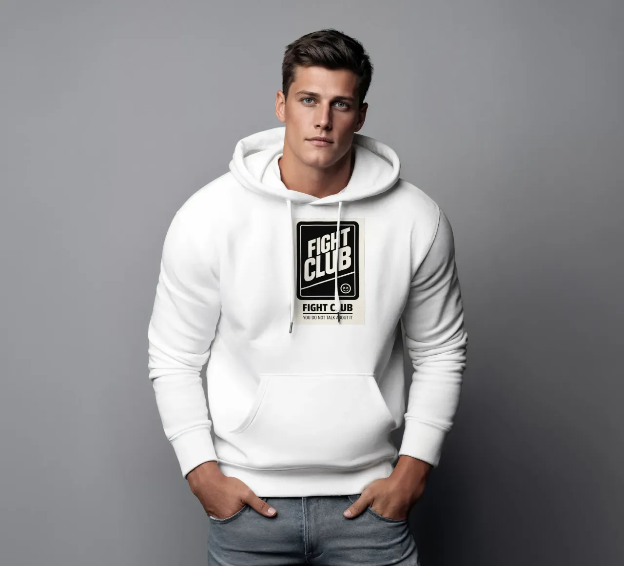 Fight Club Print felpa con cappuccio da MoviesArt