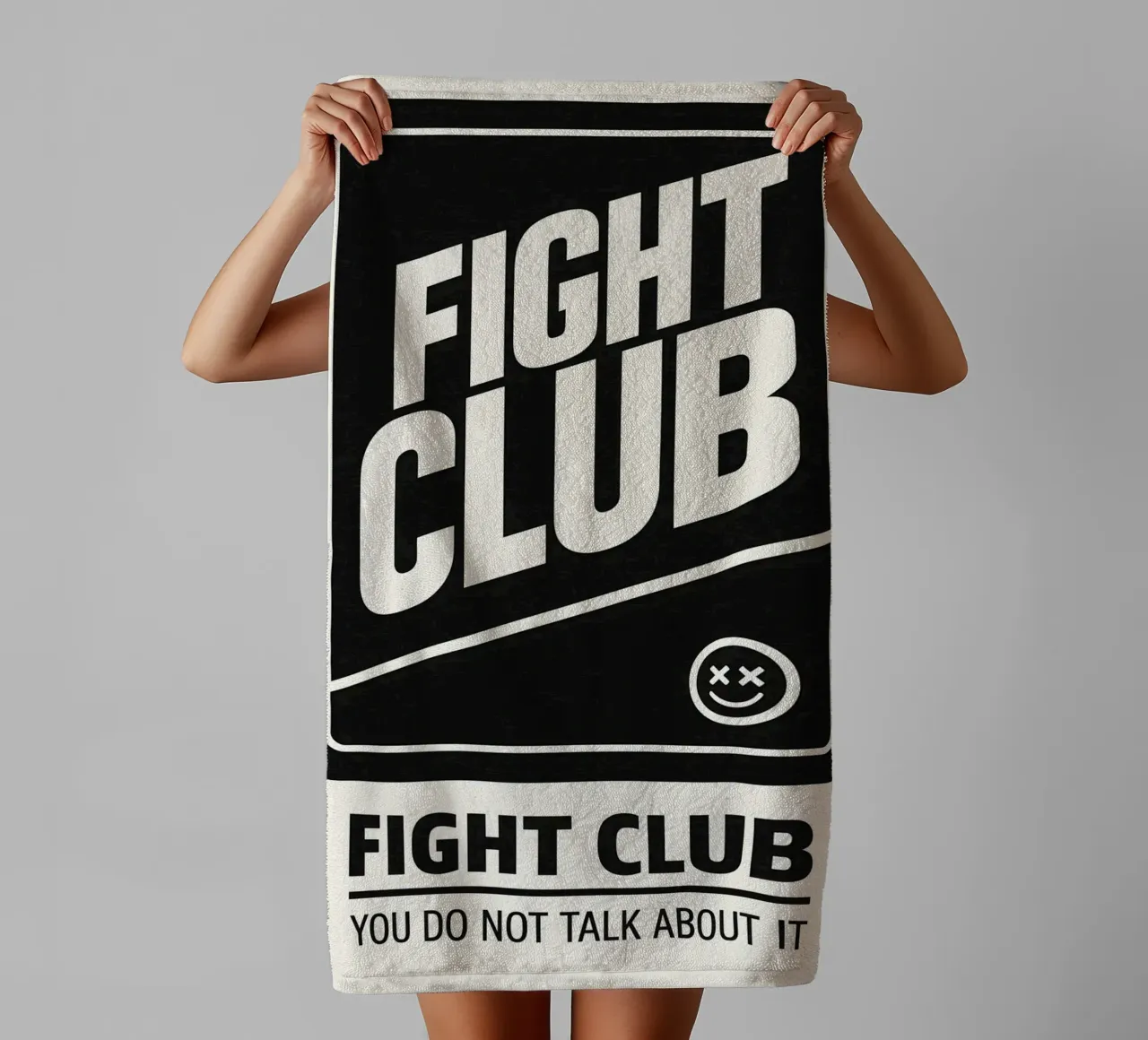 Fight Club Print asciugamano da bagno da MoviesArt