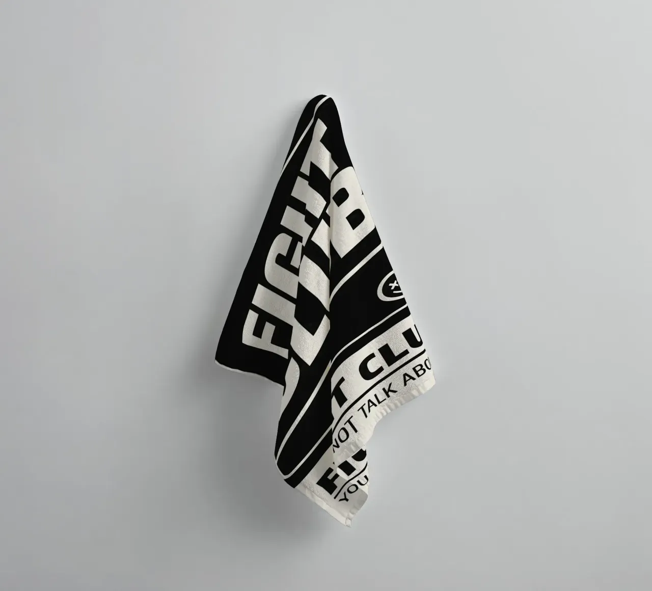 Fight Club Print asciugamano da bagno da MoviesArt